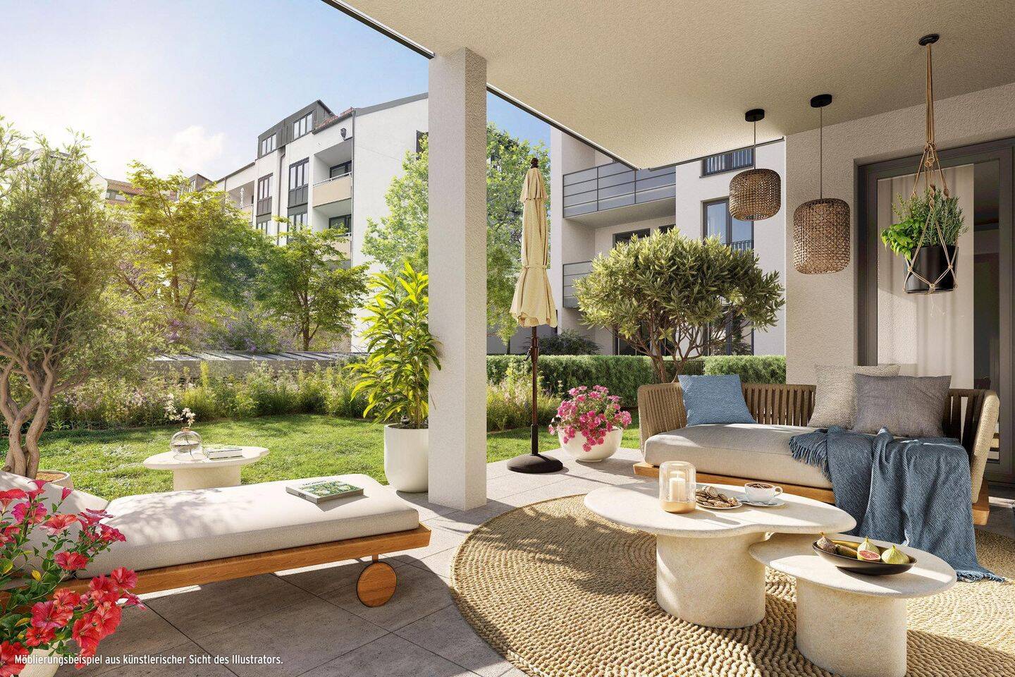 *BEZUGSFERTIG* TOP-AUSGESTATTETE 3-ZIMMER-TERRASSENWOHNUNG DIREKT AM WESTPARK, 81373 München (Sendling Sendling-Westpark)
