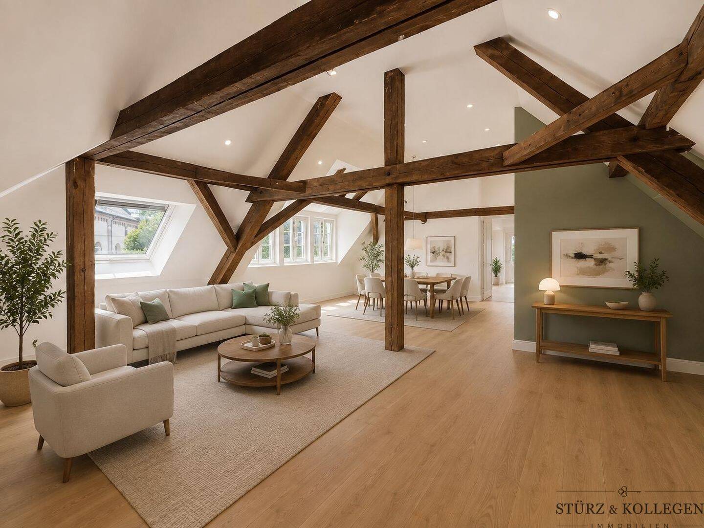 Exklusive 4-Zimmer-Dachgeschosswohnung mit außergewöhnlichem Wohnambiente, 77933 Lahr/Schwarzwald