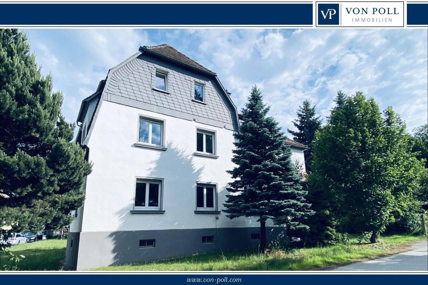 Modernisiertes 3-Familienhaus mit großzügiger Grünfläche und Entwicklungspotenzial, 2692 Großpostwitz/O.L.