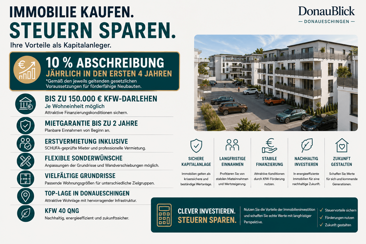 Attraktive 2 Zimmer Wohnung in Donaueschingen / Haus E, 78166 Donaueschingen