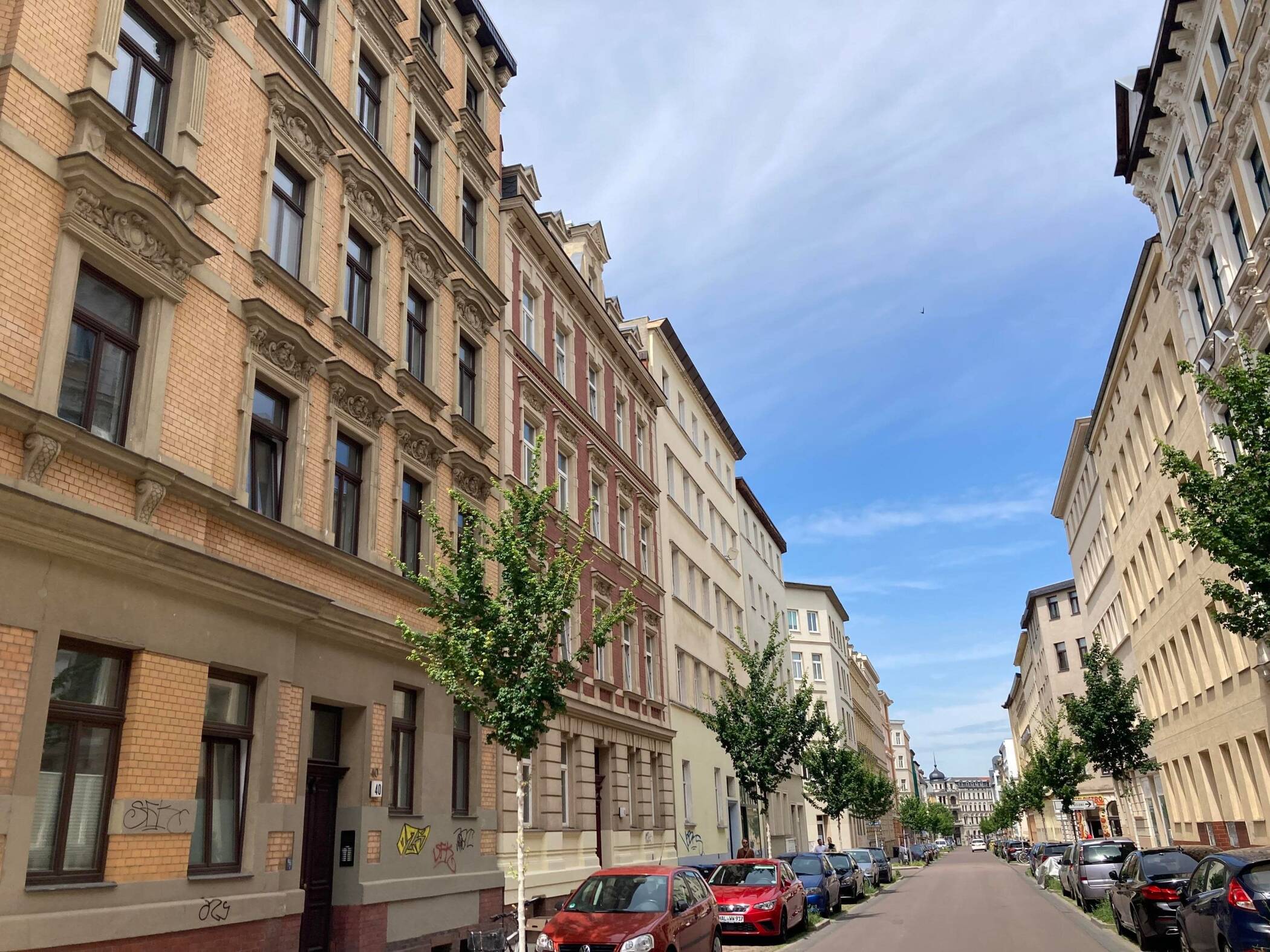 2-Raum-Wohnung in Halle (Saale), 6110 Halle (Saale) (Damaschkestraße Gesundbrunnen Innenstadt Lutherplatz Saaleaue)