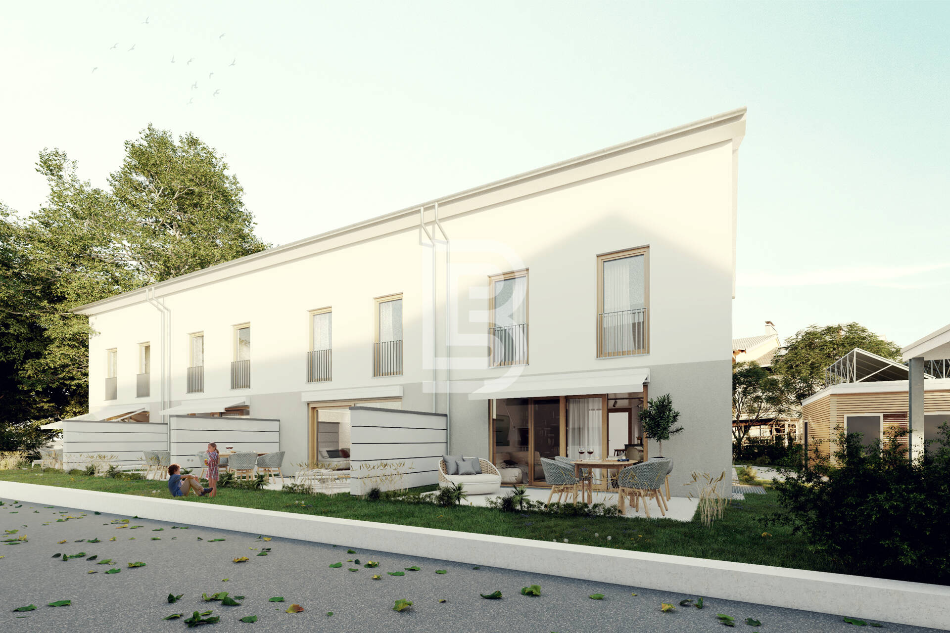 Neubau: KFW 40-QNG Reihenmittelhaus in ruhiger Lage von FR-Haslach/Haid, 79114 Freiburg im Breisgau (Betzenhausen Haslach Sankt Georgen Stühlinger Weingarten)