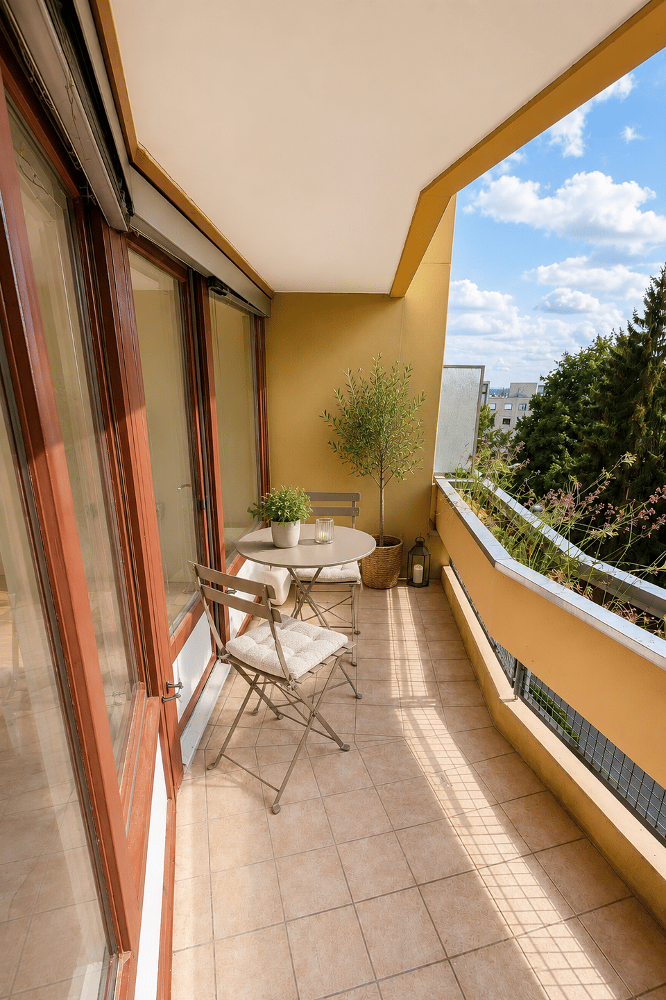 Helles 1-Zimmer-Apartment mit großzügigem Balkon und neu saniertem Bad in Villingen, 78048 Villingen-Schwenningen