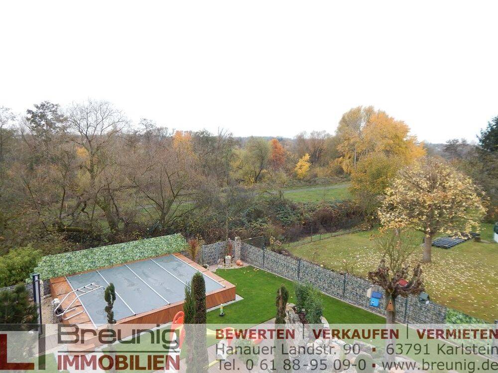 Großzügige 2-Zi.-DG-Wohnung mit Gäste-WC, Balkon & Mainblick in Karlstein-GRW, 63791 Karlstein a. Main