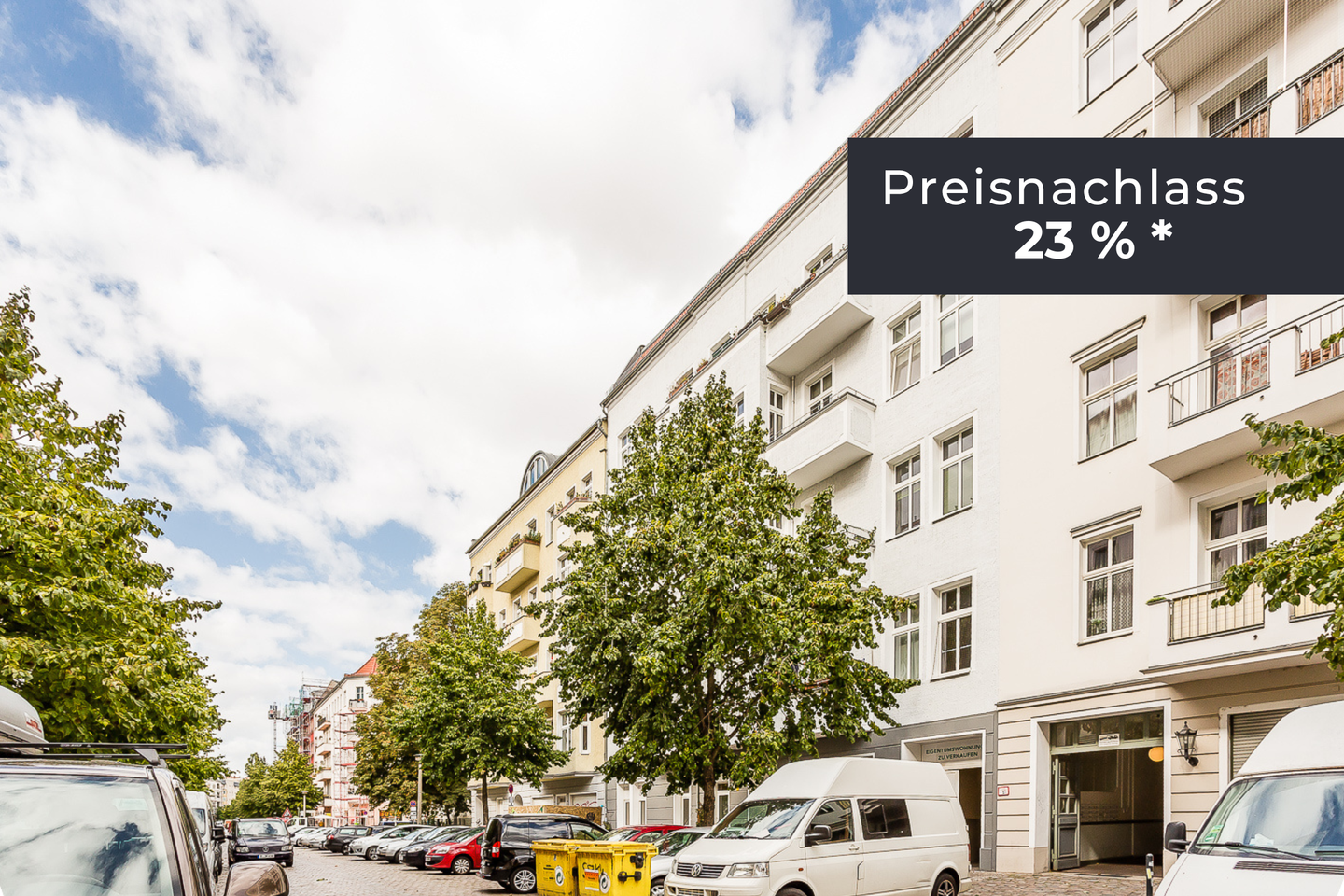 Preisnachlass sichern: Vermietete 5-Zimmer-Altbauwohnung mit Balkon & Wannenbad nahe Revaler Straße, 10245 Berlin (Friedrichshain-Kreuzberg Friedrichshain)