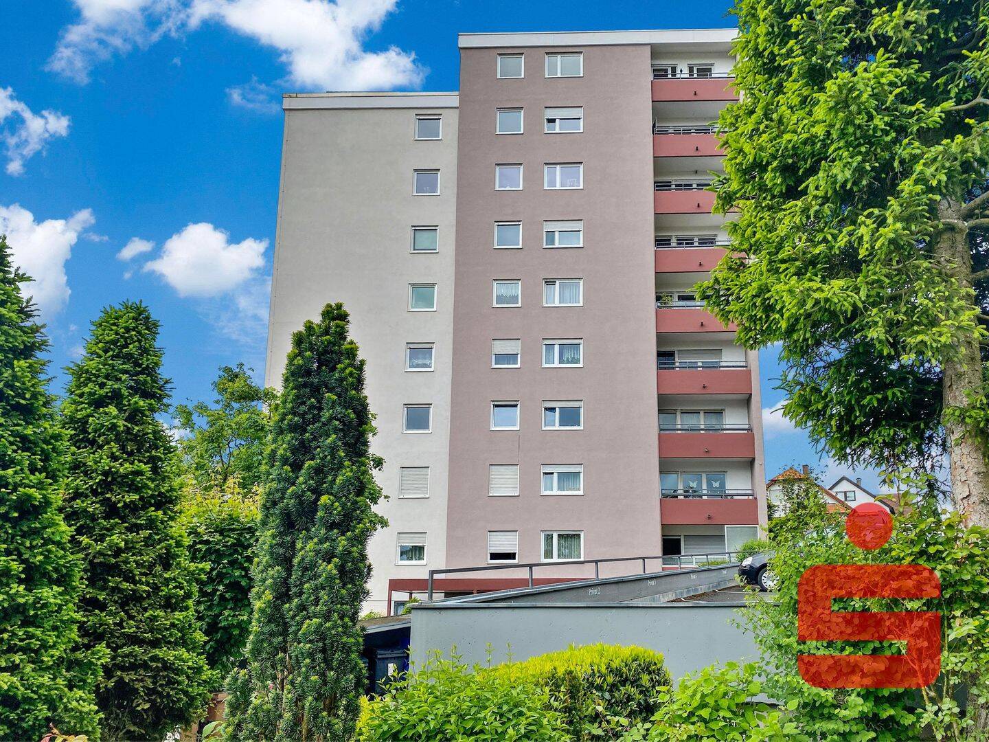 Raumfülle trifft Fernsicht, 97076 Würzburg (Grombühl Lengfeld)