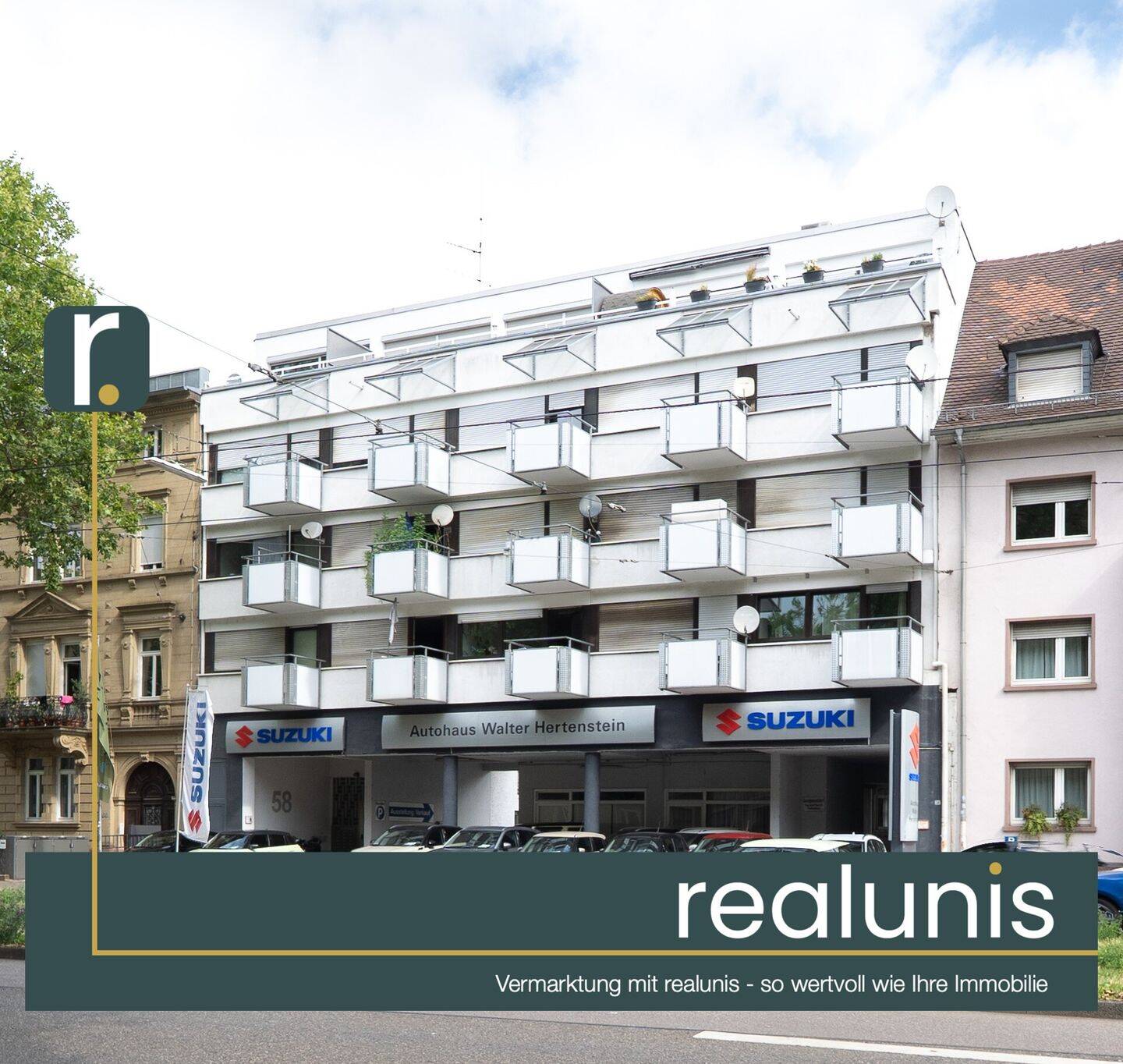 Zentrales Appartement in der Kaiserallee – nur bei realunis, 76185 Karlsruhe