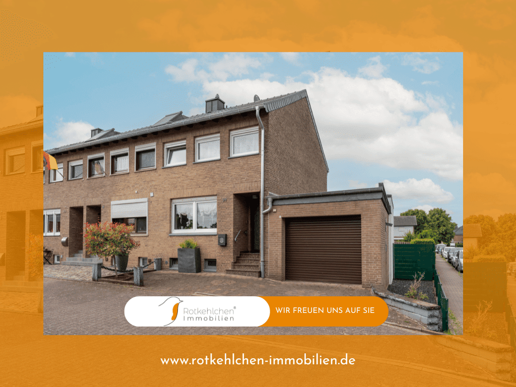 Ihr neues Zuhause: Modernisiertes Reihenendhaus mit Garten zum Wohlfühlen – sofort bezugsfertig, 47877 Willich