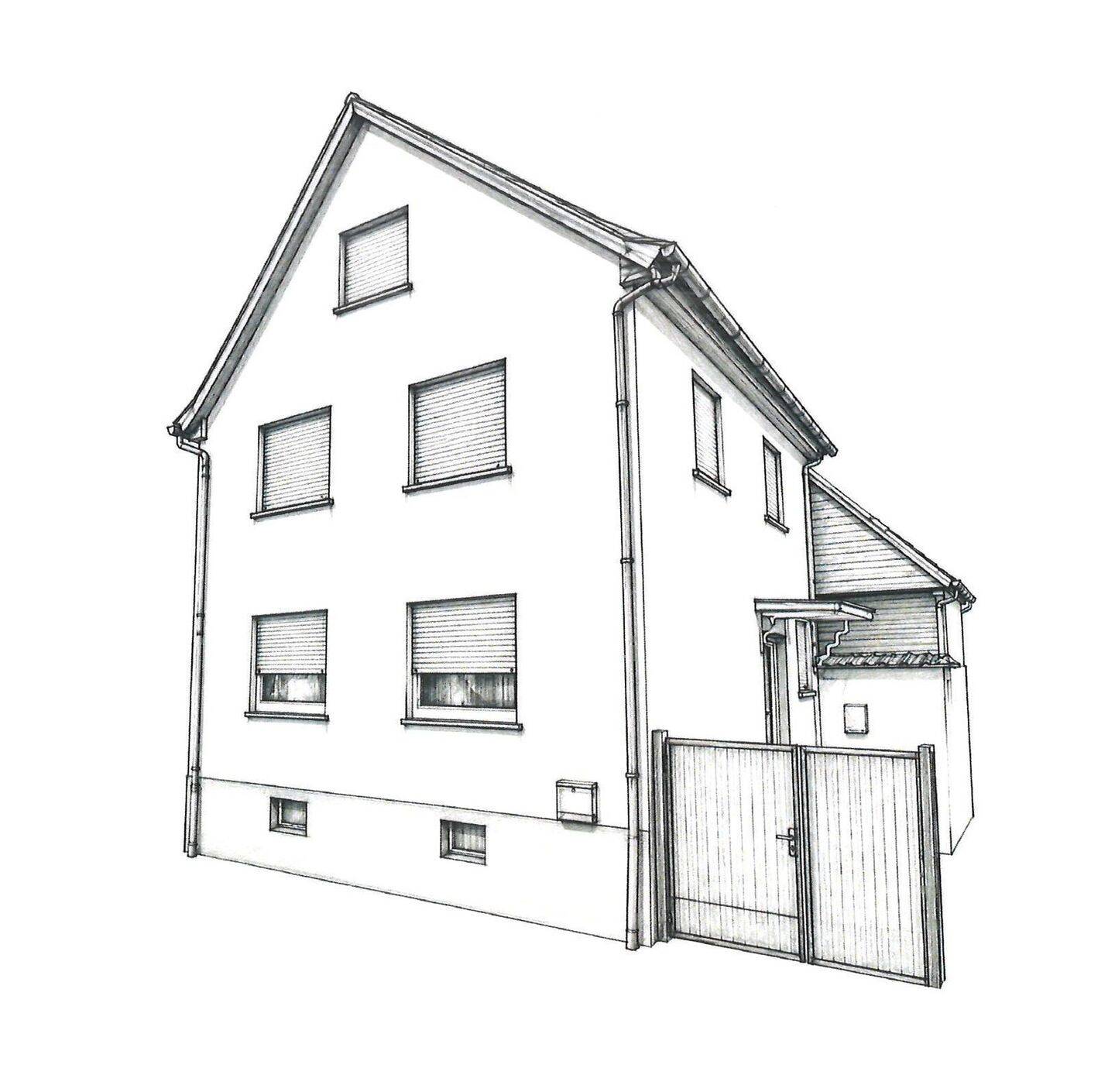Freistehendes Einfamilienhaus mit kleiner Scheune in Ortskernlage, 64560 Riedstadt