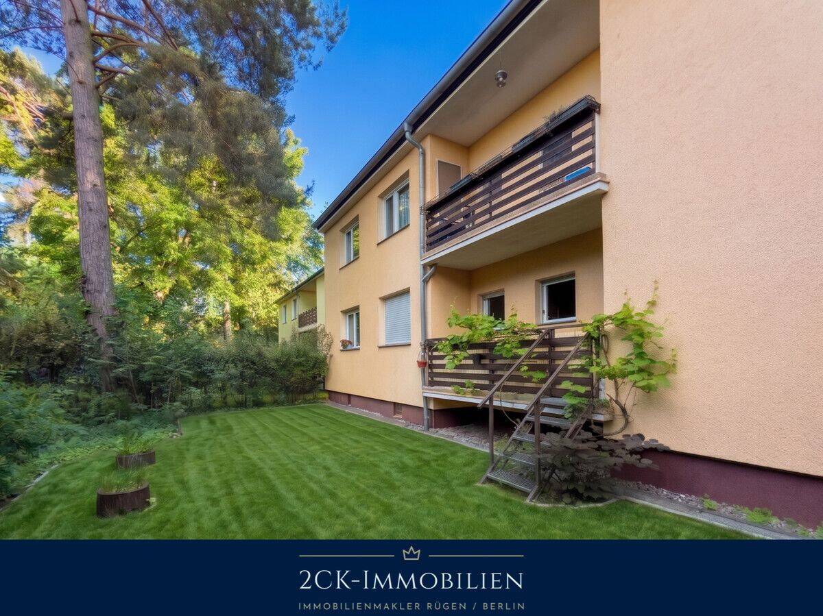 Moderne 2-Zimmer-Wohnung in Berlin-Waidmannslust: 52 m², Einbauküche, Süd-West-Balkon & Gartenzugang, 13469 Berlin (Reinickendorf)