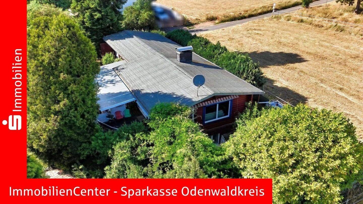 Warum nach Schweden oder Finnland gehen? Gemütliches Holzhaus in sonniger Feldrandlage im Odenwald, 64732 Bad König