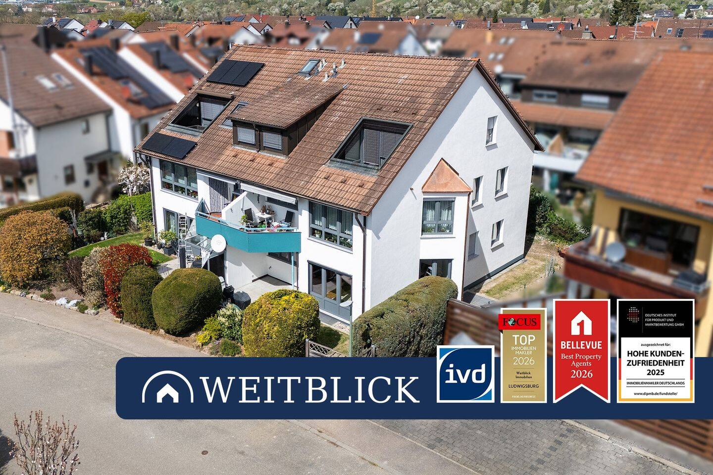WEITBLICK: Charmantes Zuhause mit herrlichem Ausblick!, 71679 Asperg
