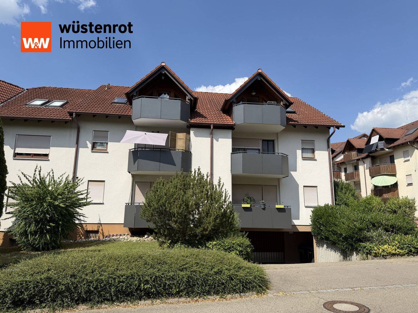 Wohnen in Stadtnähe – gepflegte 3-Zimmer-Wohnung mit Tiefgaragenstellplatz, 74405 Gaildorf