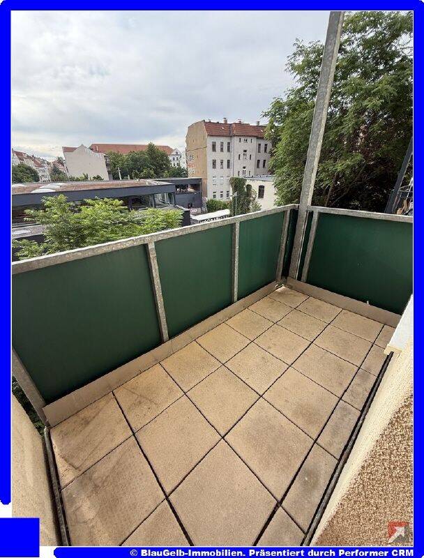 Klassischer Grundriss, EBK & Balko, 4317 Leipzig (Neustadt-Neuschönefeld Reudnitz-Thonberg Zentrum-Ost)