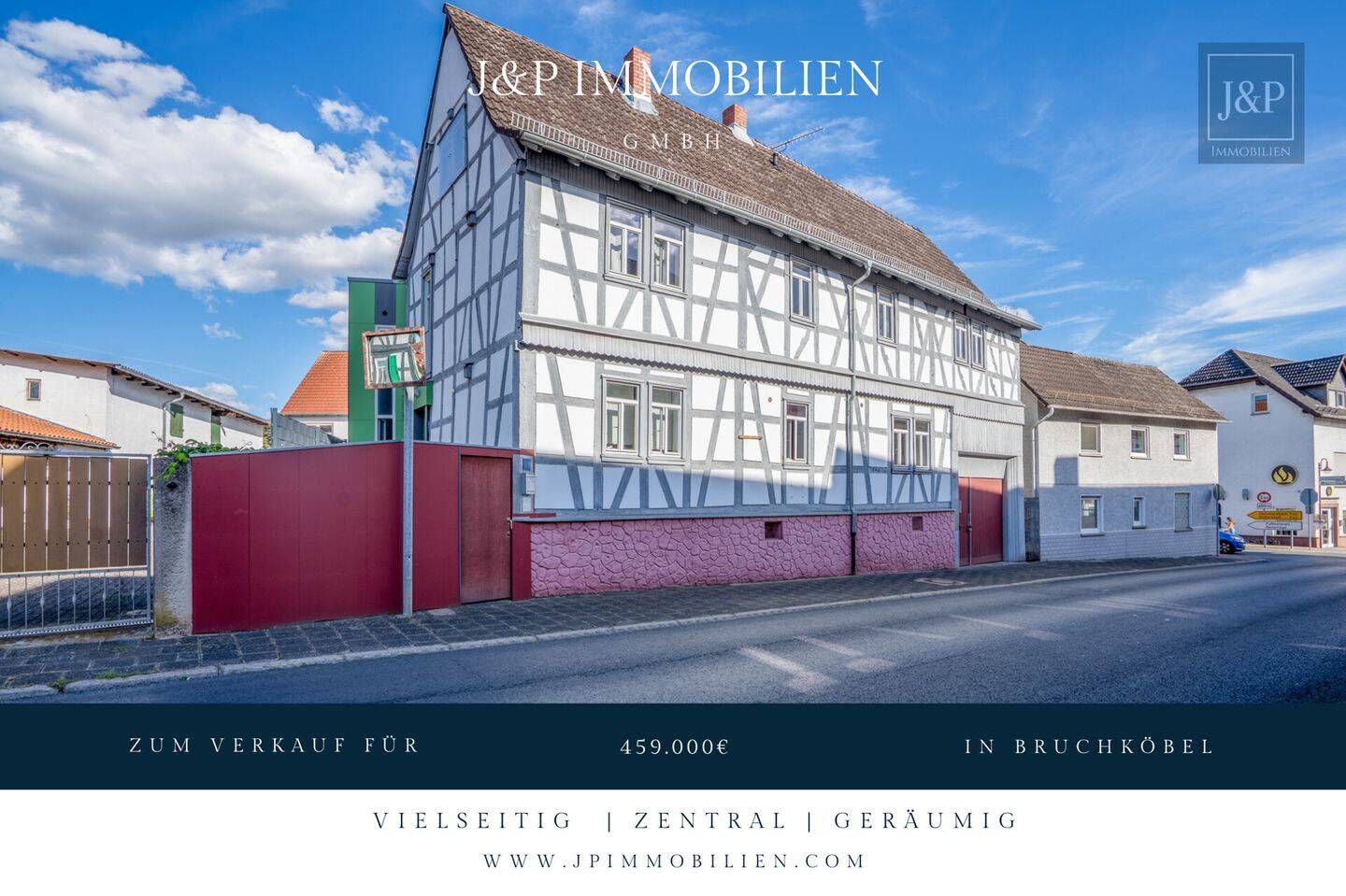 Viel Platz für Familie & Beruf: Fachwerkhaus mit Einliegerwohnung und Hof!, 63486 Bruchköbel
