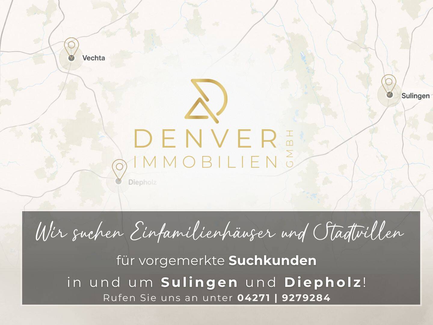 Wir suchen Stadtvillen & Einfamilienhäuser für vorgemerkte Suchkunden  |Sulingen und Diepholz|, 27232 Sulingen