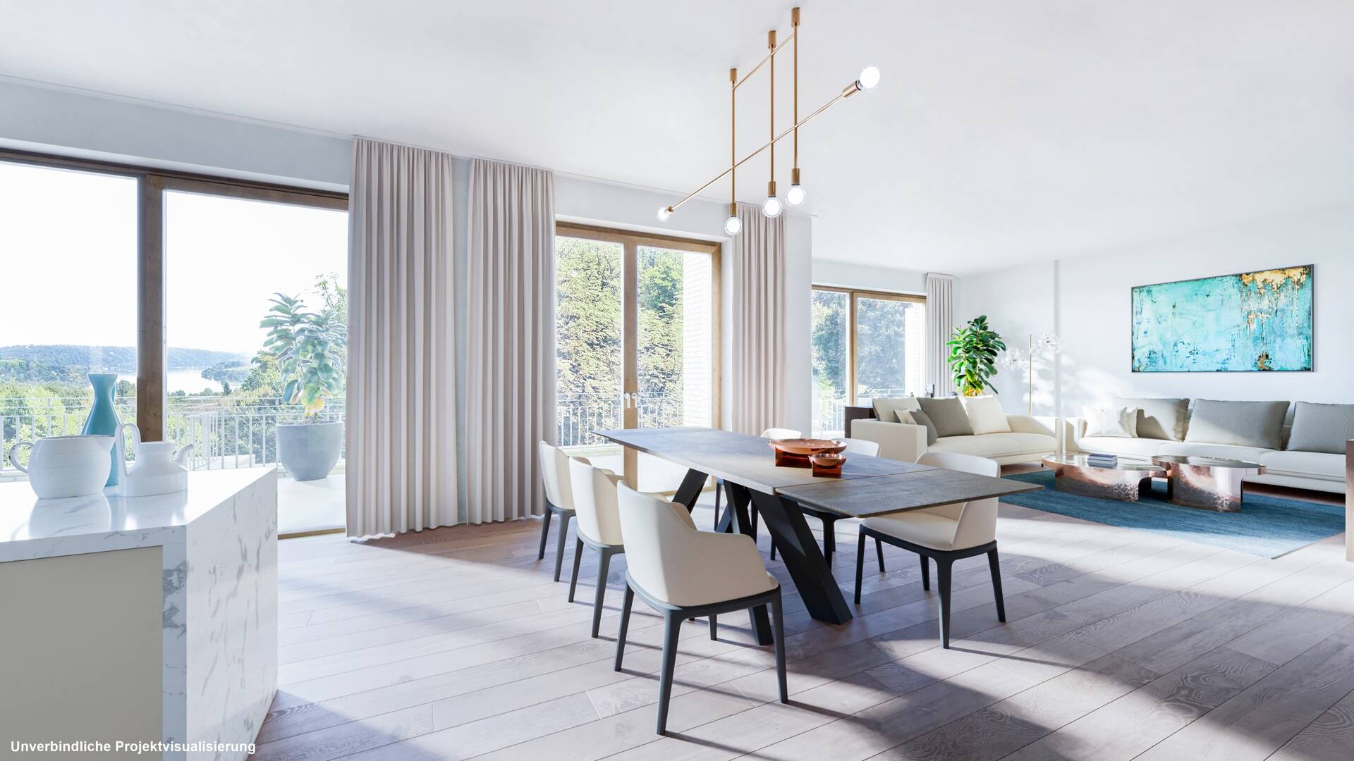 Über den Dingen. Bei sich. Zuhause. Penthouse – Wohnen mit Weite, Licht und Anspruch