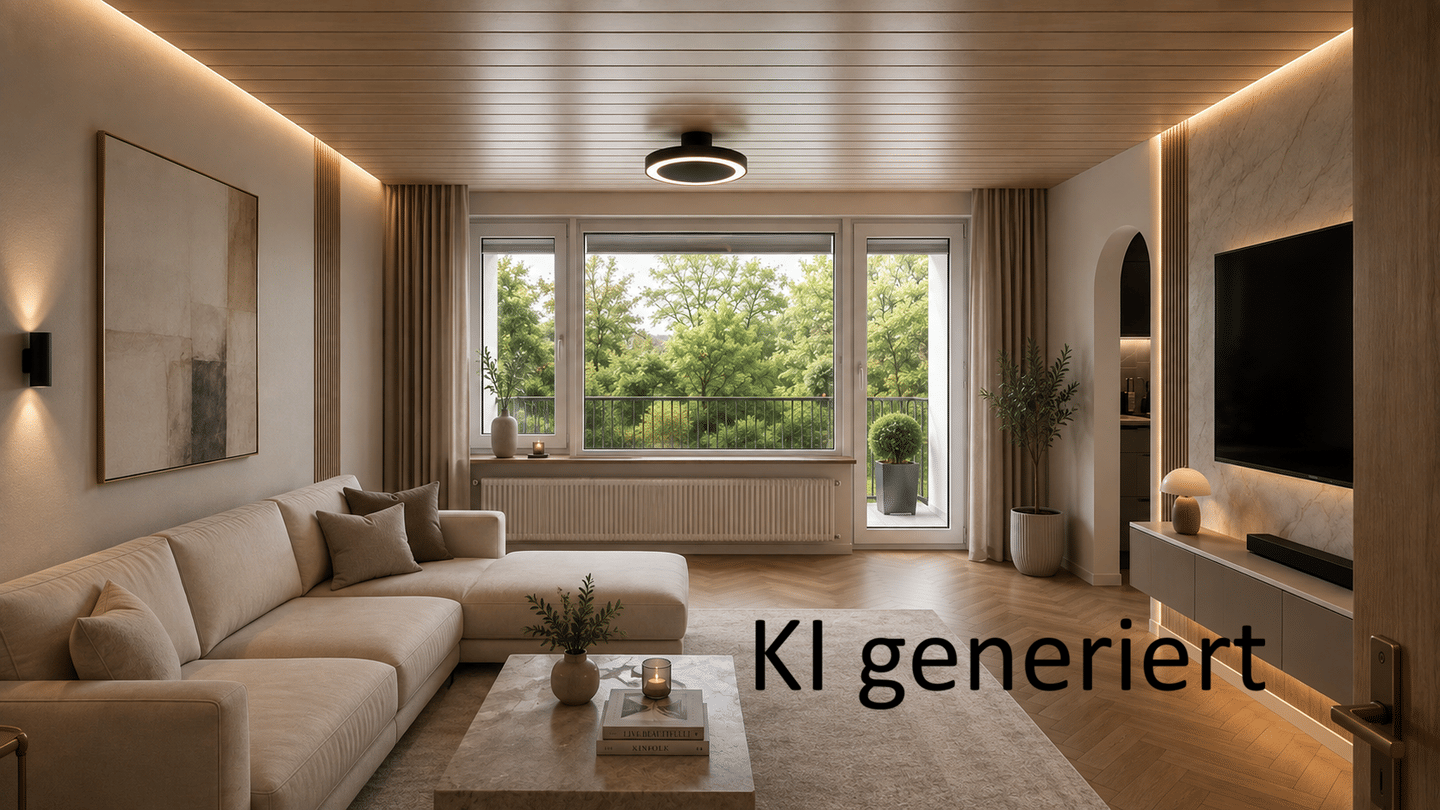 Renovierte, schöne 3-Zimmer Wohnung mit Südausrichtung, 80995 München (Allach-Untermenzing Feldmoching-Hasenbergl Moosach)