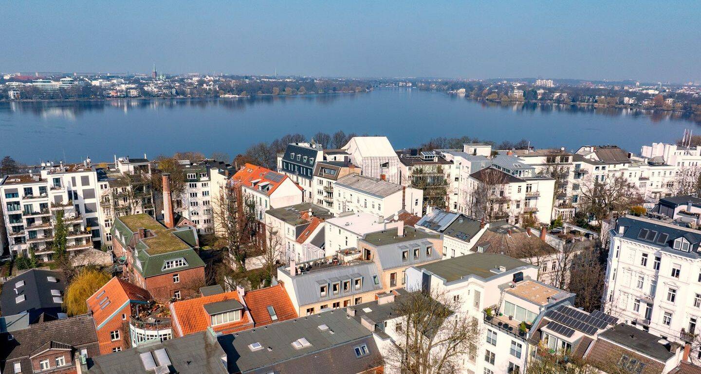 Penthouse-Maisonette für besondere Ansprüche, 20099 Hamburg (Mitte Hamburg-Altstadt Sankt Georg)