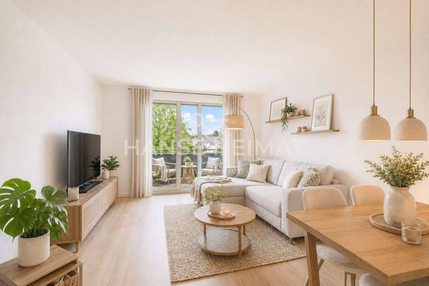 modernisierte 3-Zimmer-Eigentumswohnung mit Balkon und Stellplatz, 21335 Lüneburg