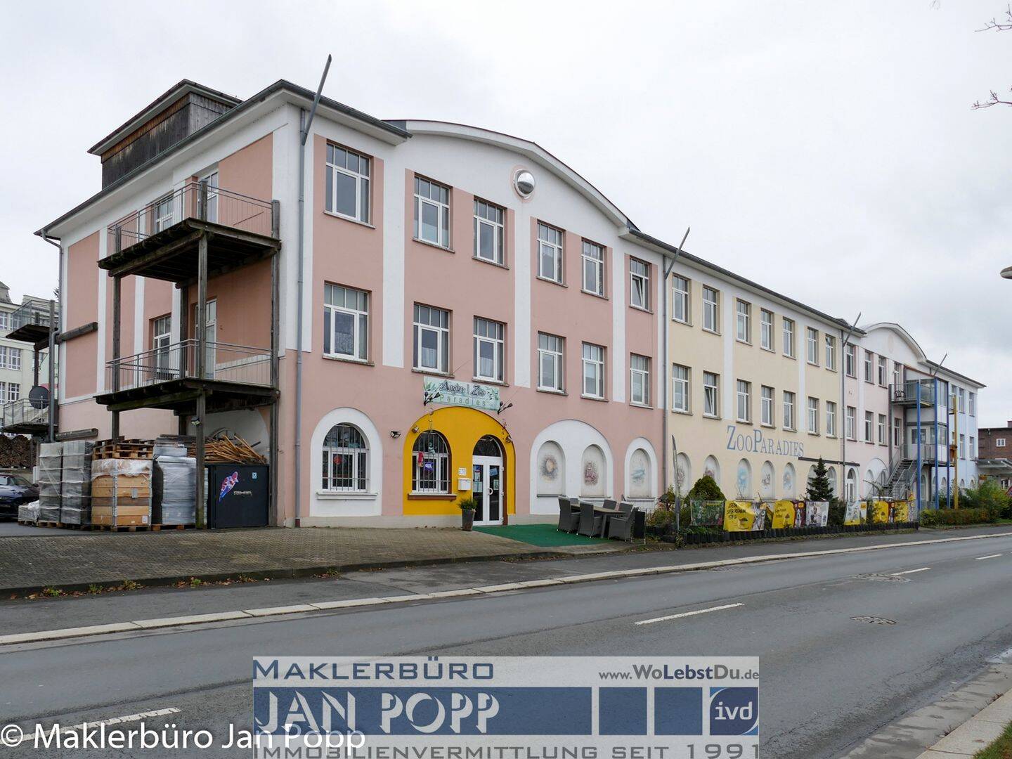 Vermietete Zweizimmerwohnung mit Balkon!, 7937 Zeulenroda-Triebes