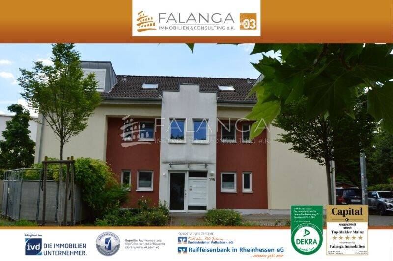 FALANGA IMMOBILIEN – Freundliche Erdgeschosswohnung mit Gartenanteil in zentraler Lage vom Münchfeld, 55122 Mainz (Gonsenheim Hartenberg/Münchfeld Neustadt)