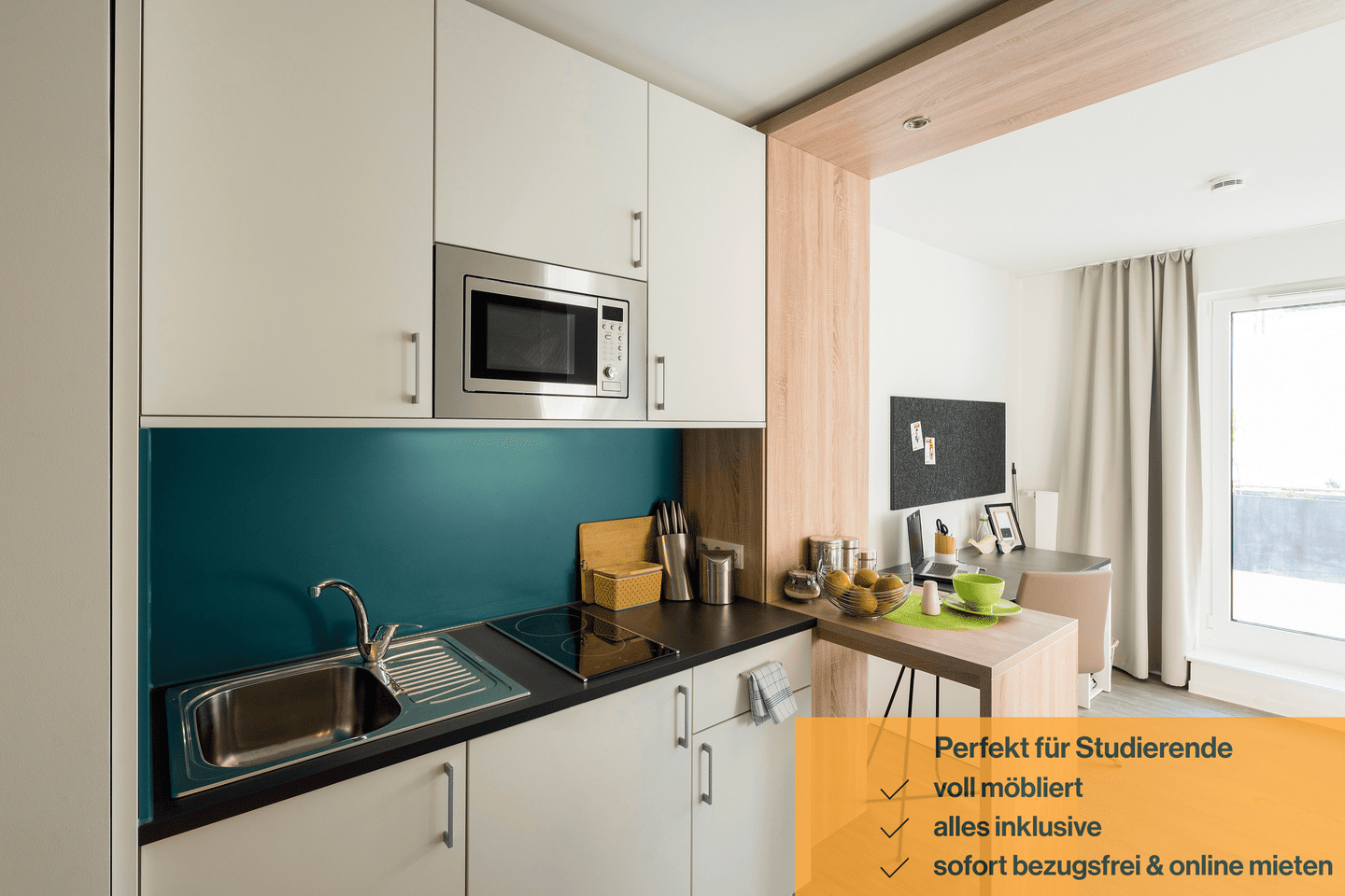 Perfekt fürs Wintersemester | Möbliertes all-inclusive Apartment | Classic Studio, 13353 Berlin (Mitte Charlottenburg-Nord Gesundbrunnen Tiergarten Wedding)