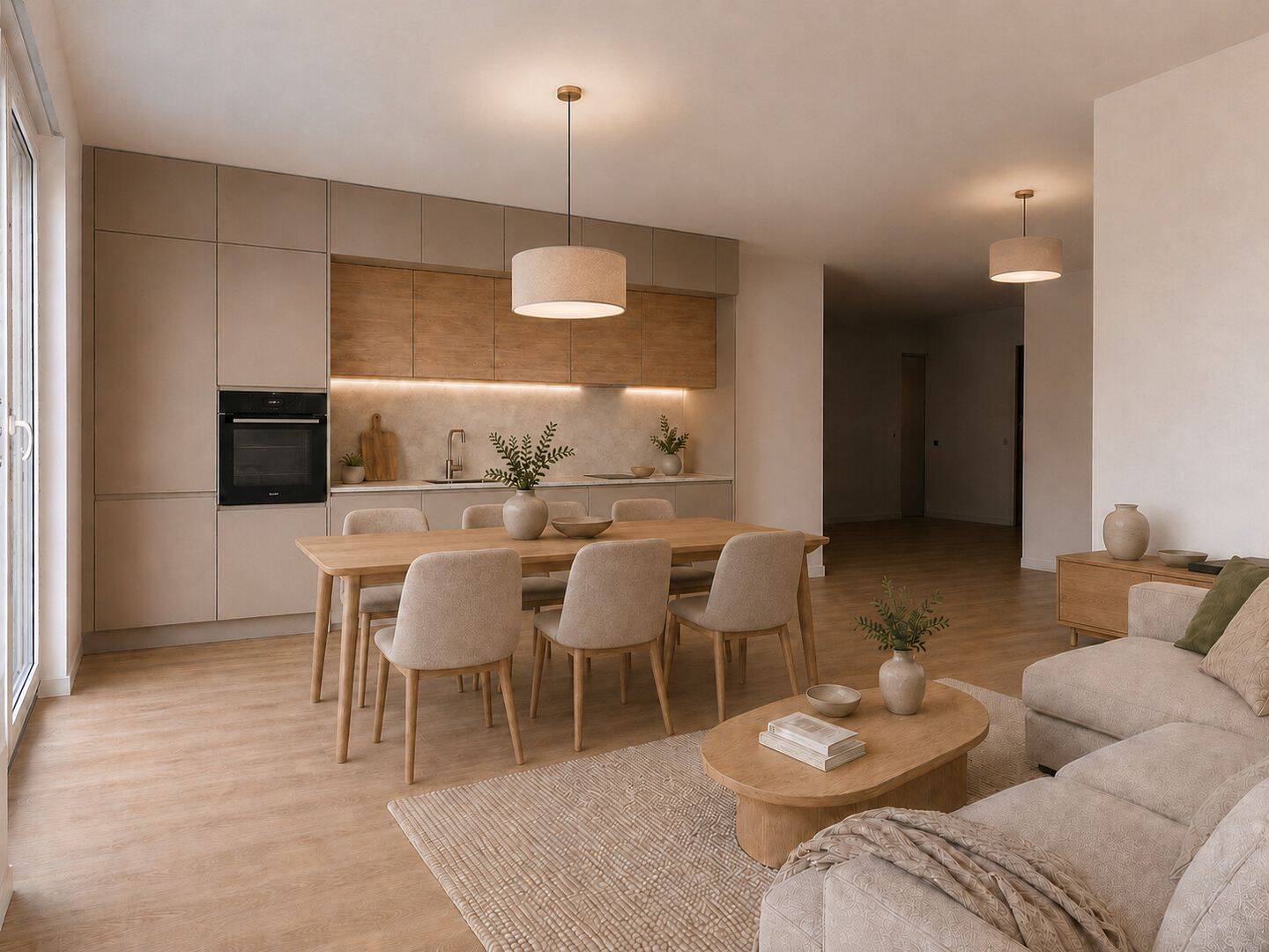 gemütliche Neubauwohnung im 1 OG mit Aufzug und Balkon mit Blick auf die Wassertürme, 59069 Hamm