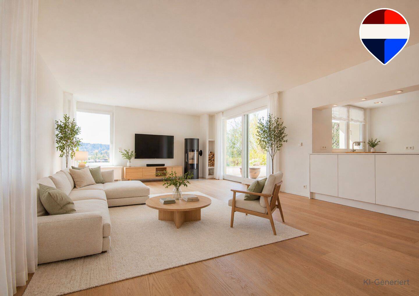 Großzügige Terrassenwohnung in Kadelburg, 79790 Küssaberg