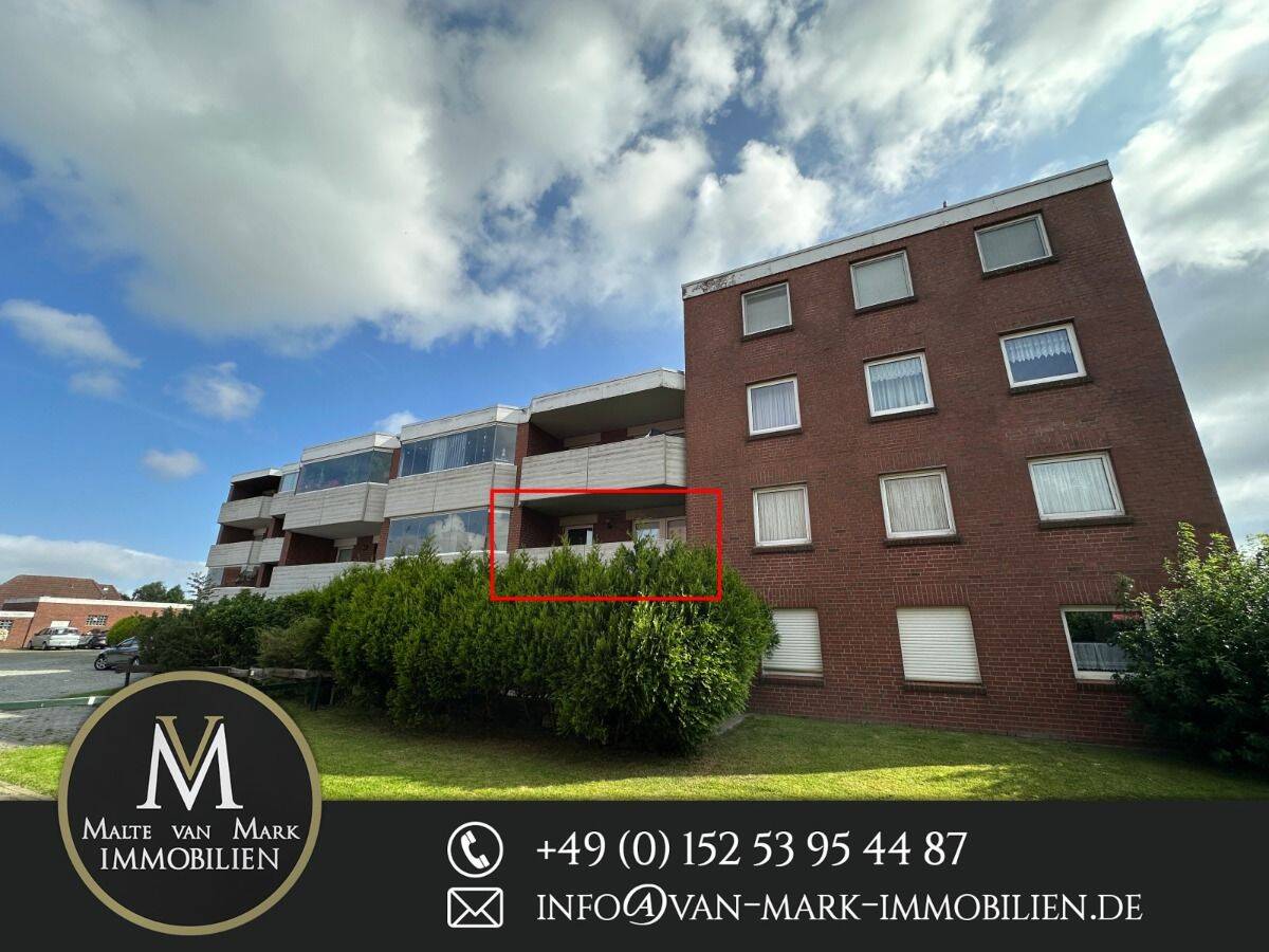2 Zimmer Küche-Bad-Balkon- Ferienwohnung Hochparterre mit Wasserblick in Dornumersiel, 26553 Dornum