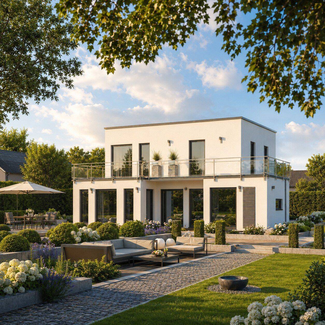 KfW 40 QNG – Traumhaus mit modernem Flachdach in Essen Werden, 45239 Essen (Bredeney Fischlaken Heidhausen Schuir Werden)