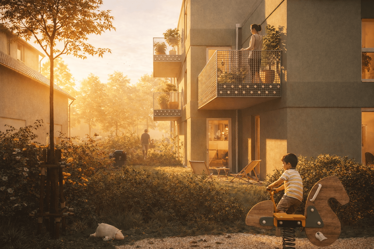 R354 – Die Idee vom Wesentlichen. 2-Zimmer Wohnung mit Süd-Ost-Balkon, 81829 München (Berg am Laim Trudering-Riem)