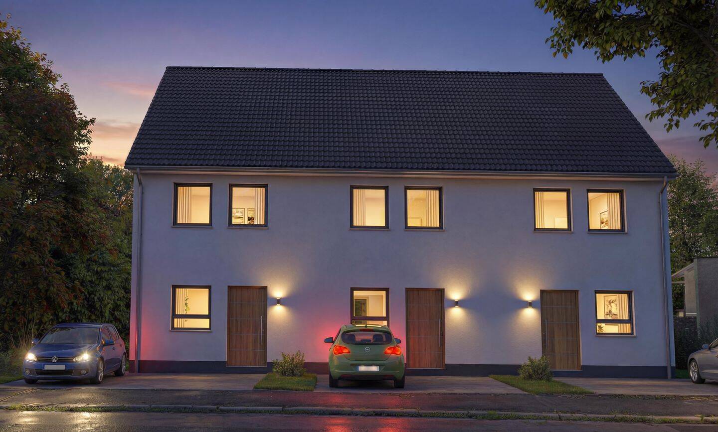 Mittelhaus, Preis für Haus mit Grundstück, Blick ins Grüne in Volkach, 10 Min. Fußweg zum Marktplatz!, 97332 Volkach