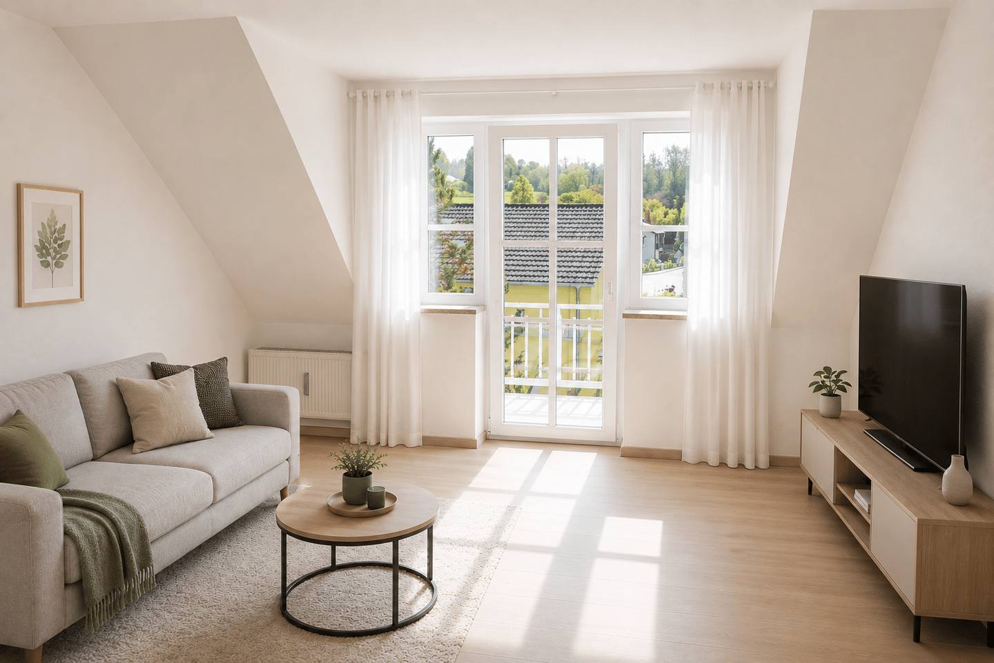 Erstbezug nach Sanierung einer 2,5 Zimmer Wohnung mit Küche & Balkon in Mindelheim, 87719 Mindelheim