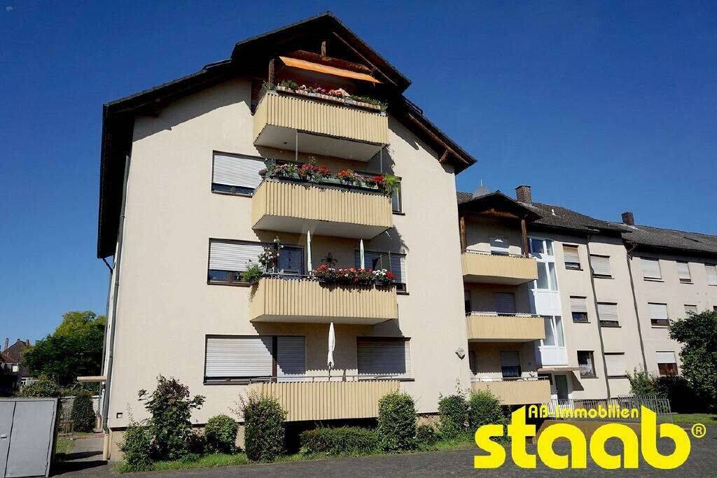 1-ZIMMERWOHNUNG MIT BALKON *** AB-LEIDER, 63741 Aschaffenburg (Damm Innenstadt Leider Nilkheim Strietwald)
