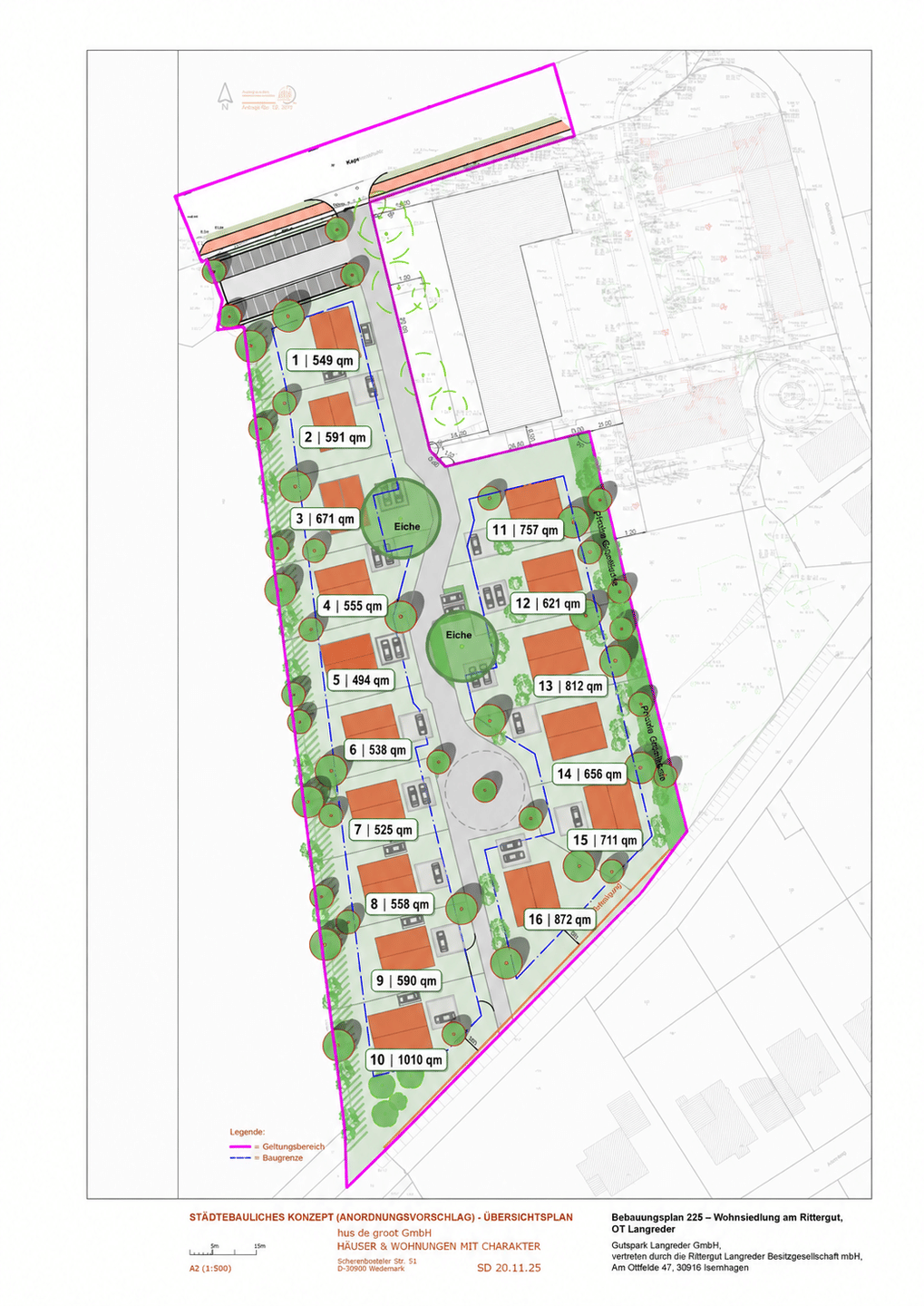 Ruhig gelegenes Grundstück nahe Hannover. Im Neubaugebiet, 30890 Barsinghausen