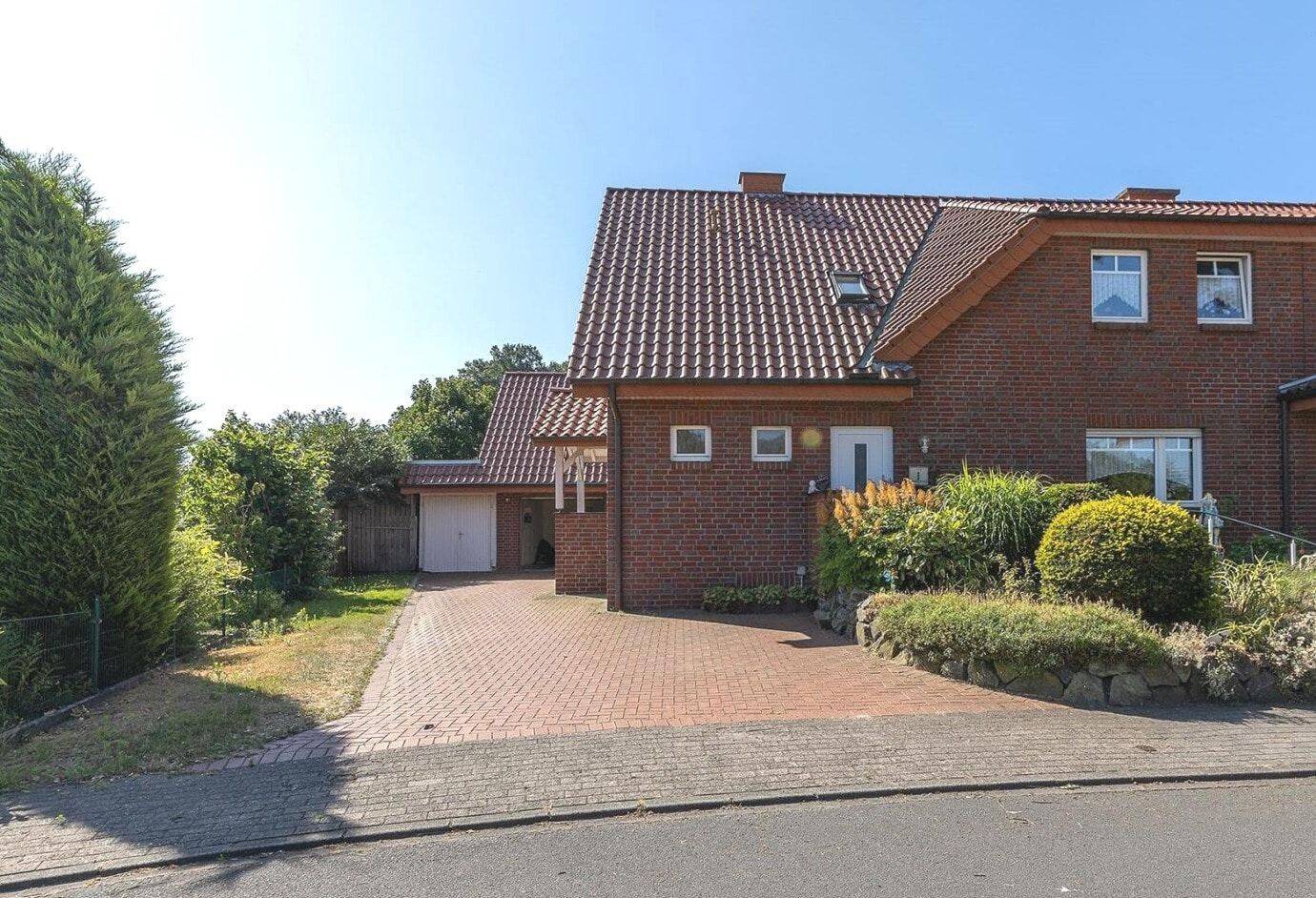 Ihr neues Zuhause mit Perspektive – Doppelhaushälfte in ruhiger Ortsrandlage!, 49163 Bohmte