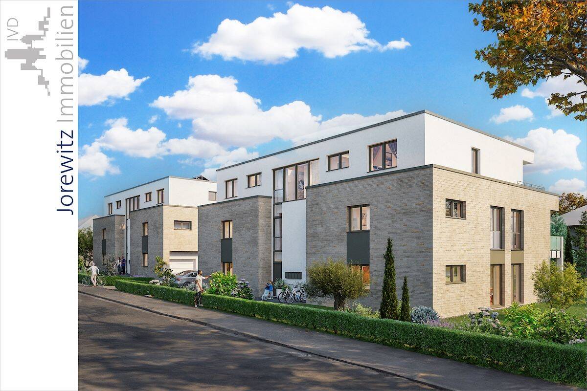 Modern und sonnig Wohnen am Senner Hellweg: 4 Zimmer-Wohnung mit Balkon und KfW40-QNG-Standard, 33659 Bielefeld (Senne)