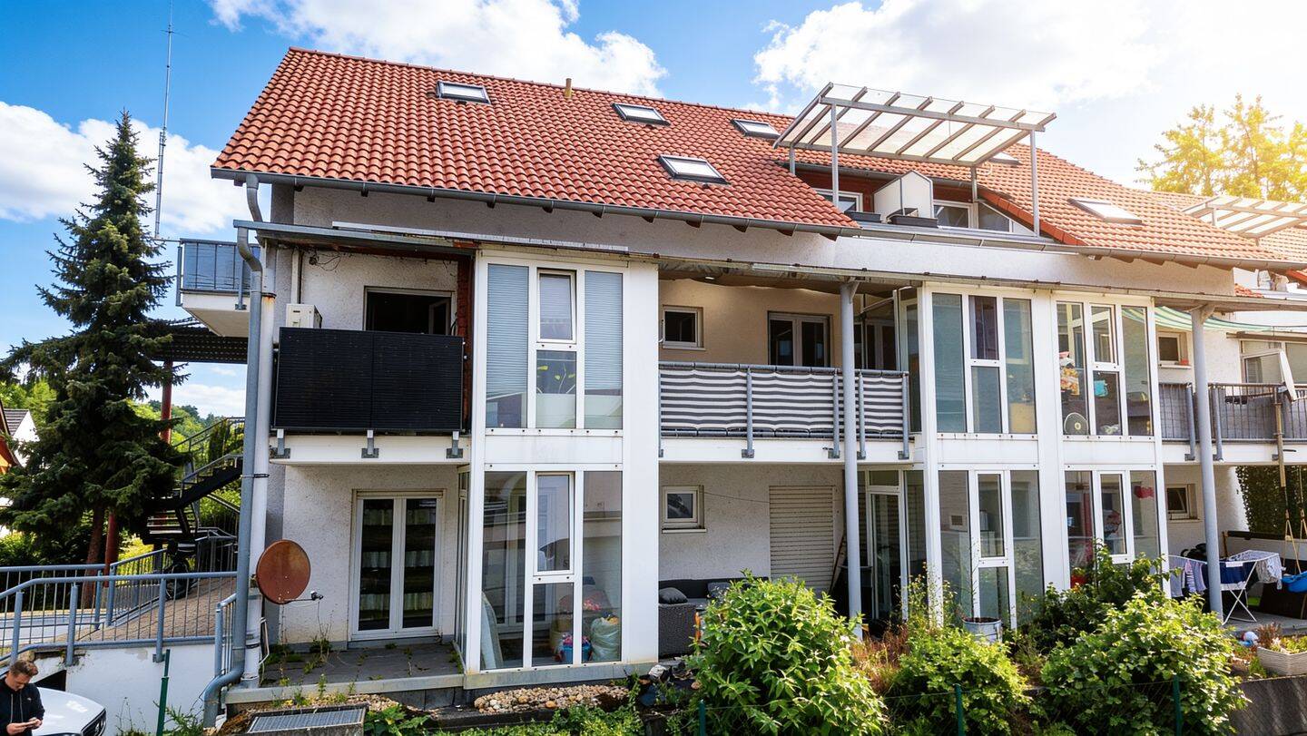 Lichtdurchflutete Erdgeschosswohnung mit Wintergarten & Süd-Terrasse in gefragter Wohnlage, 73257 Köngen