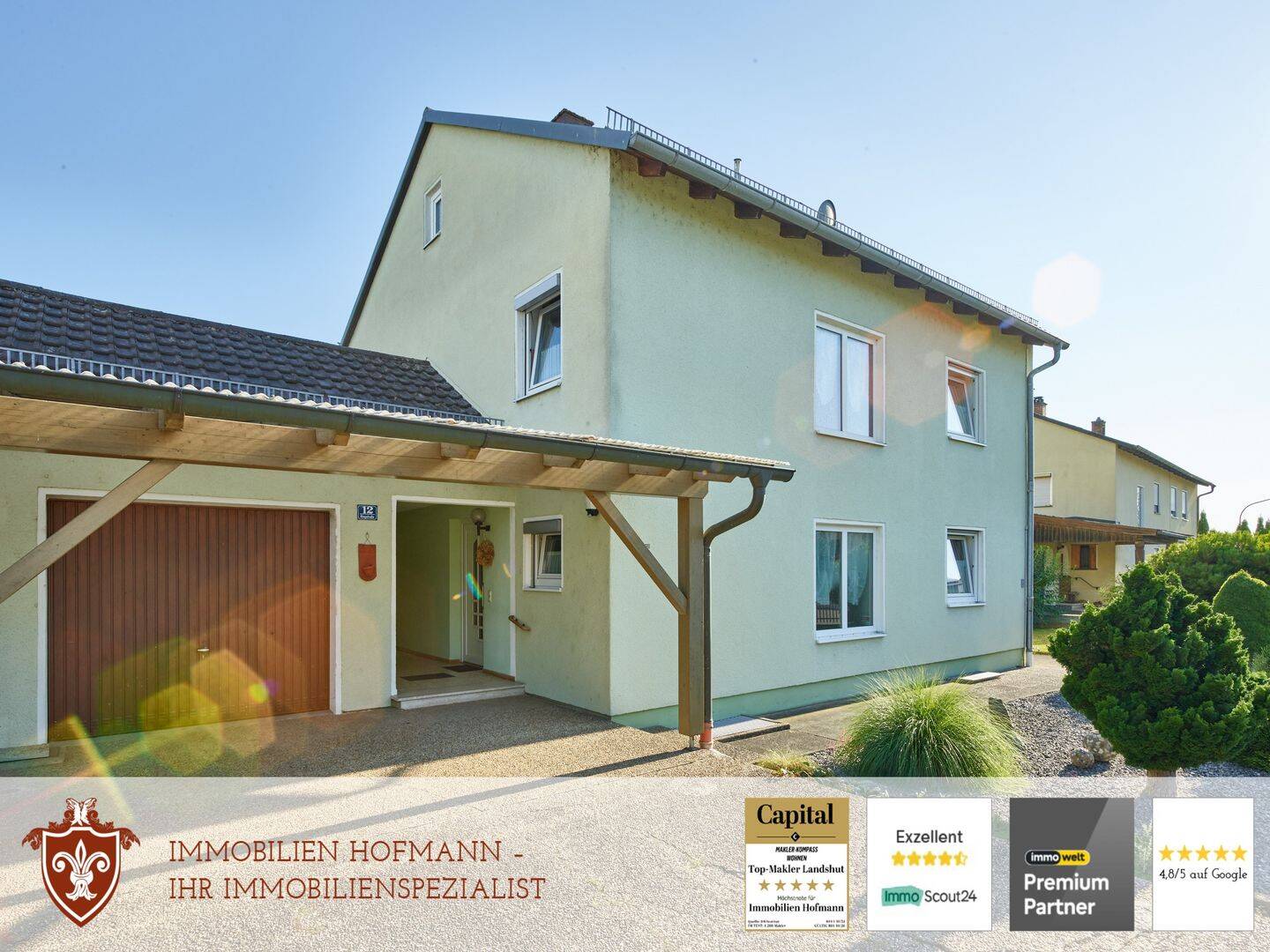 !! Schönes Einfamilienhaus in gewachsener Siedlungslage auf großzügigem Grundstück !!, 94342 Irlbach