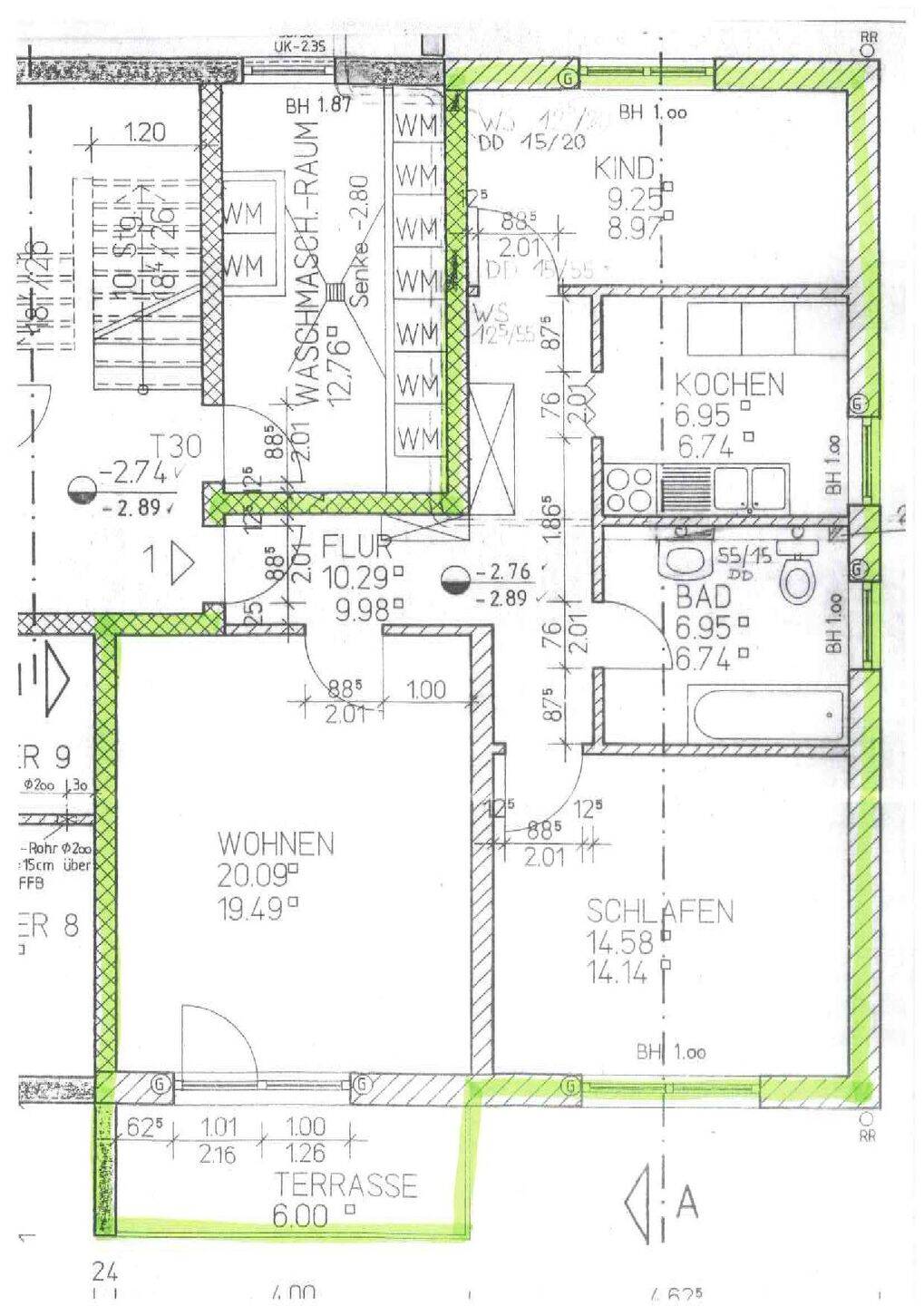** 3RW mit Terrasse **, 6780 Zörbig