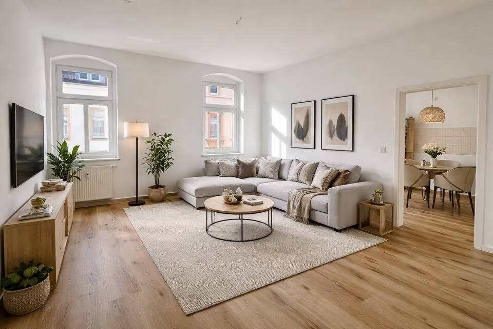 Ruhig zentral | Lichtdurchflutet | Gemütlich | Renoviert, 4720 Döbeln
