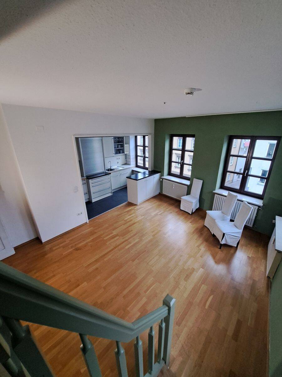 Haus im Haus! Große, denkmalgeschützte Altbauwohnung zum Selbstgestalten in der Augsburger Altstadt, 86152 Augsburg (Innenstadt)
