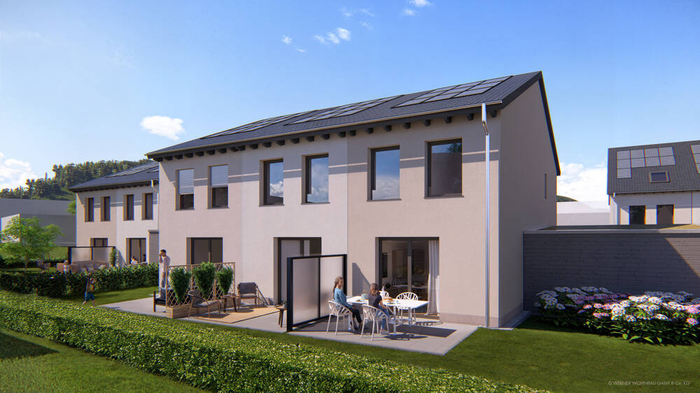 Modernes Reihenhaus mit 98 m² auf zwei Etagen im KfW-55 Standard | KfW-Förderung bis 30.06.2026, 88276 Berg