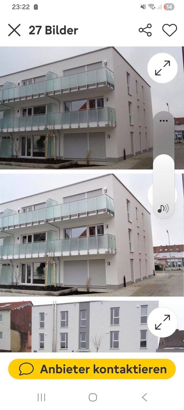 Modernes Singleappartement (Bezug nur durch Einzelperson!), 85049 Ingolstadt