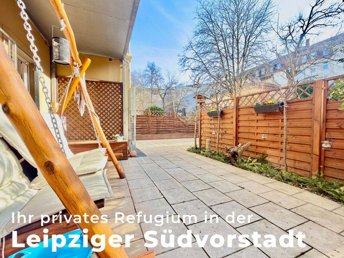 Ihr privates Refugium in der Leipziger Südvorstadt: mit XXL-Terrasse & Parkplatz. PROVISIONSFREI!