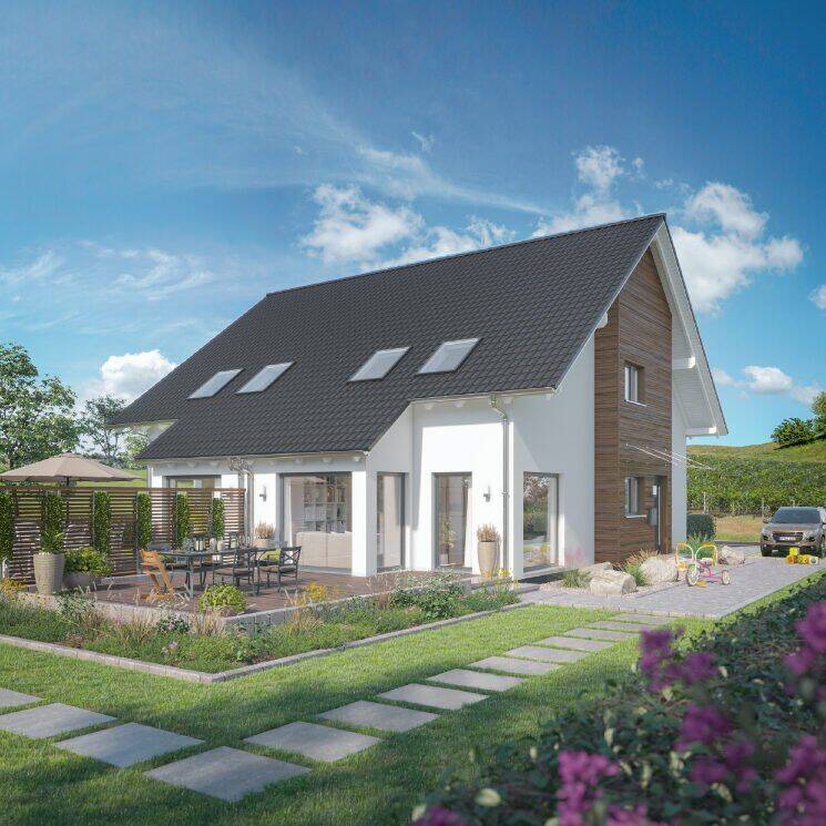LivingHaus – Deine individuell geplante Doppelhaushälfte in Altenmünster-OT, 86450 Altenmünster