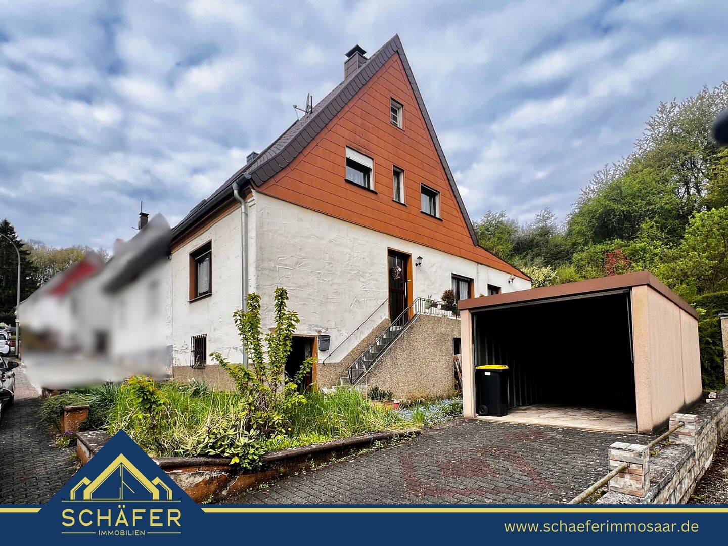 Doppelhaushälfte mit Garten und Garage – Ihr Sanierungsprojekt mit Potenzial in Großrosseln, 66352 Großrosseln