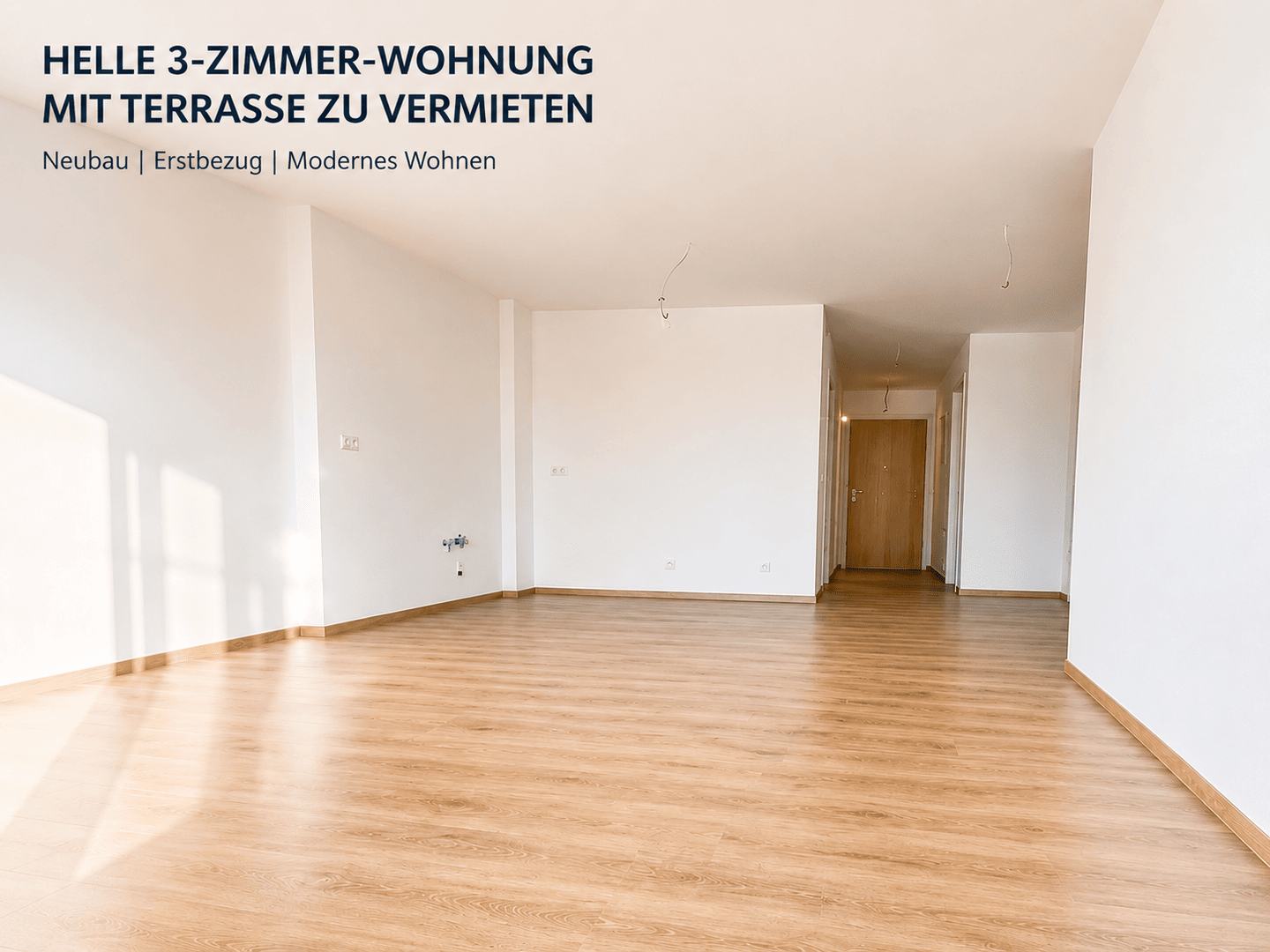 Moderne 3-Zimmer-Neubauwohnung mit großzügiger Terrasse – Whg. 1.02, 89537 Giengen an der Brenz