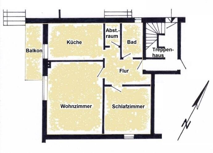 2 ZKB-Dachgeschoßwohnung in Sudweyhe von PRIVAT, 28844 Weyhe